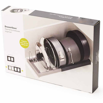 Kitchen Cabinet Cookware Storage Rack