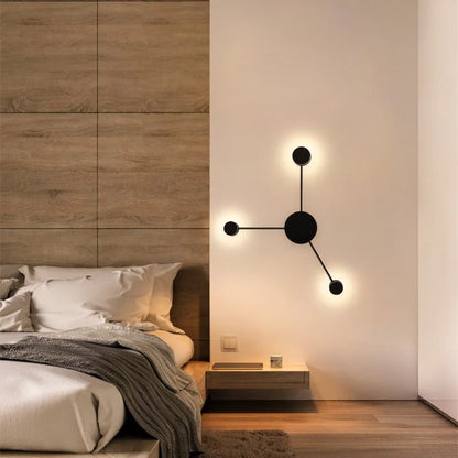 Contemporary Geometric Wall Light Fixture