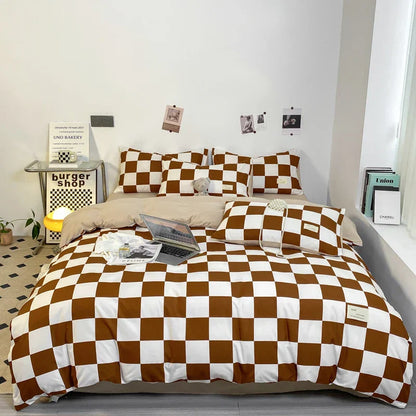 Cozy Full Bed Sheet Set with Pillow Covers