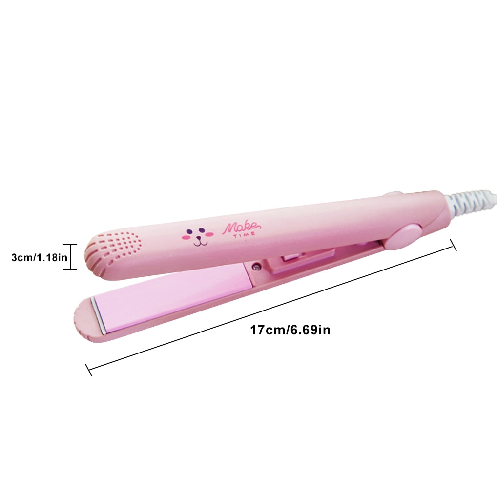 Slim 2 in 1 Flat Iron Curling Tool - Luxicro