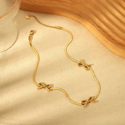 Elegant 18k Gold Pearl Drop Chain Necklace