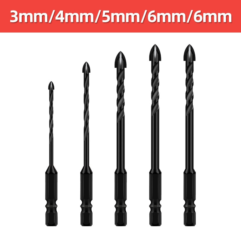 Premium Fast Cross Hex Drill Bit Set
