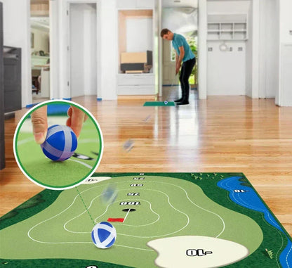 Personalized Home Golf Putting Training Mat - Luxicro