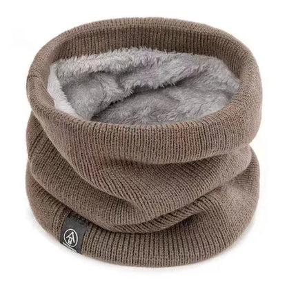 Soft Fleece Lined Winter Scarf for Men and Women
