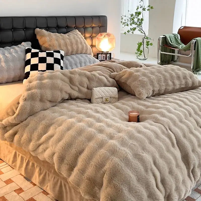 Cozy Fleece Ultra Soft Bedding Set