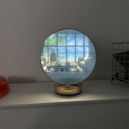 Exquisite Handcrafted World Map Table Lamp