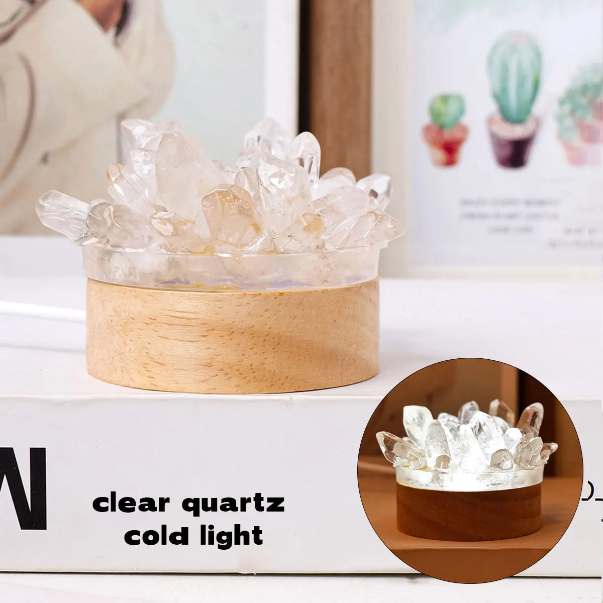 Elegant Marble Accent Table Light