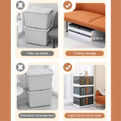 Space Saving Transparent Folding Storage Box