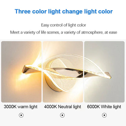 Bright LED Wall Lamp with Color Changing Light