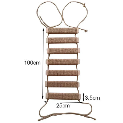 Cozy Cat Tower Rope Climber Scratcher Furniture