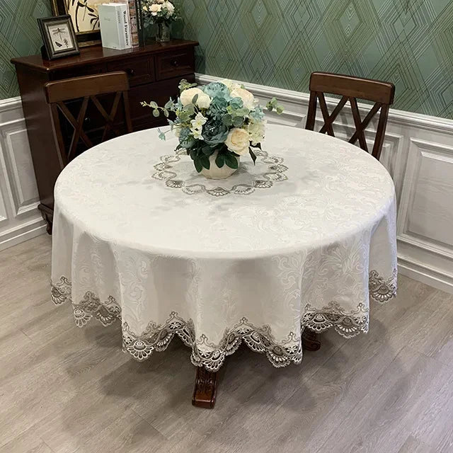 Beautiful Flower Print Table Cover