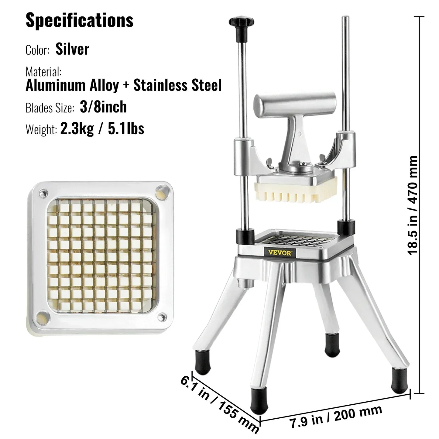 Simple Compact Kitchen Food Slicer Device