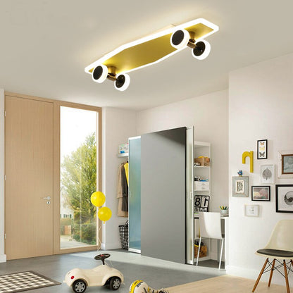 Cool Skateboard Design Ceiling Light
