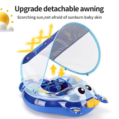 Cute Infant Pool Raft AquaBear