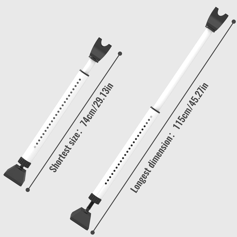 Strong Sliding Door Lock Bar