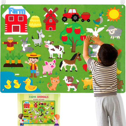 Learning Farm Animal Playset Toys