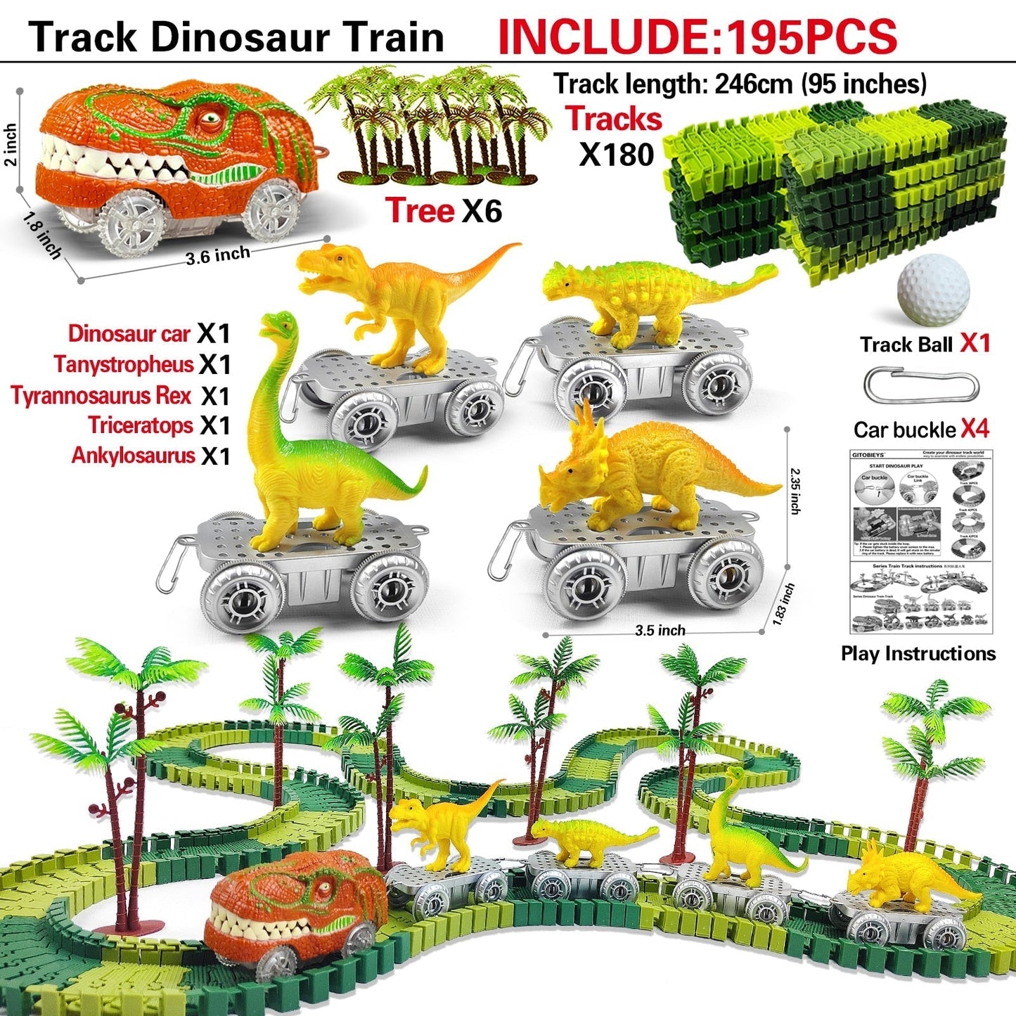 Exciting Kids Toy Train Set