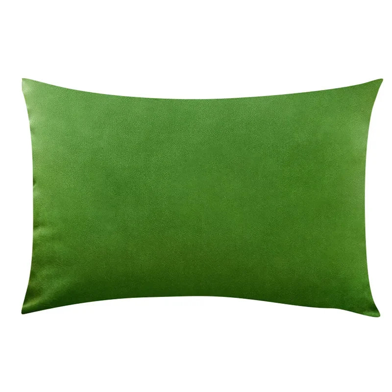 Luxurious Soft Black Cushion Cover