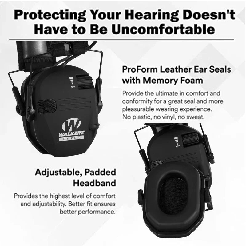 Soundproof Earmuffs for Shooting and Work