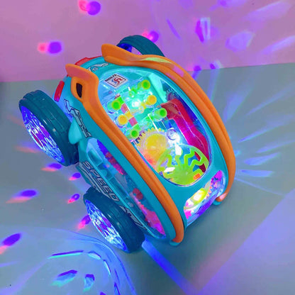 Colorful Spinning Toy Car