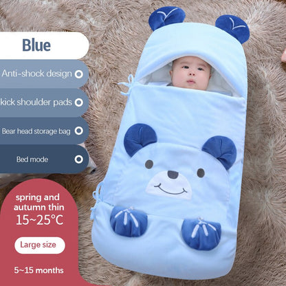 Plush Bear Warm Sleeping Bag