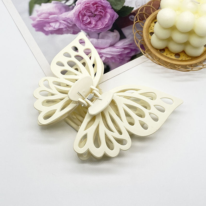 Big Floral Hair Barrettes