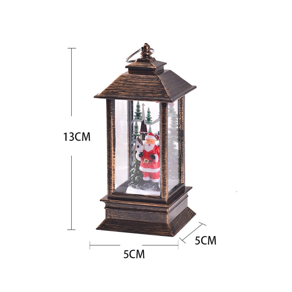 Rustic Mini Christmas Lantern