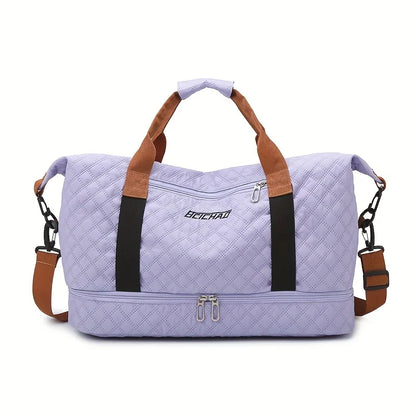 Large Athletic Gym Bag with Sneaker Compartment
