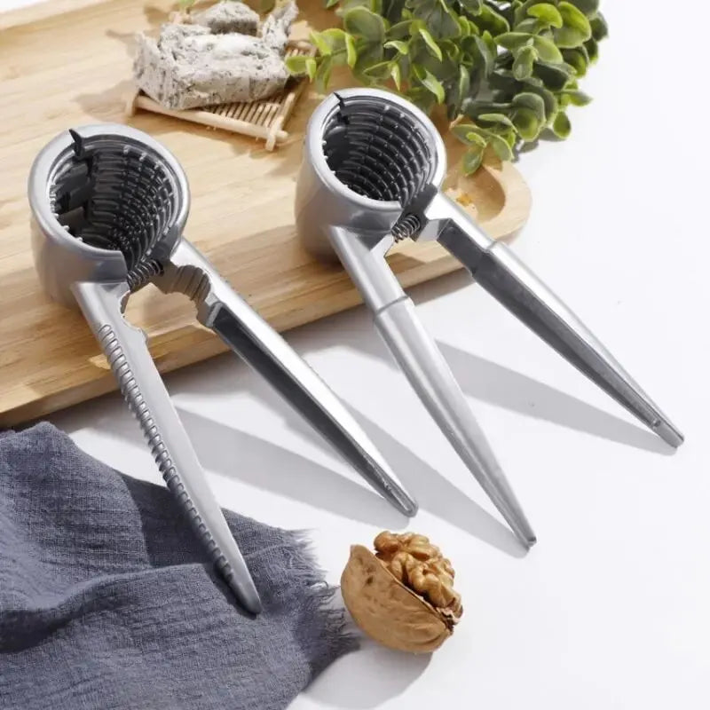 Premium Metal Nutcracker for Walnuts and Nuts