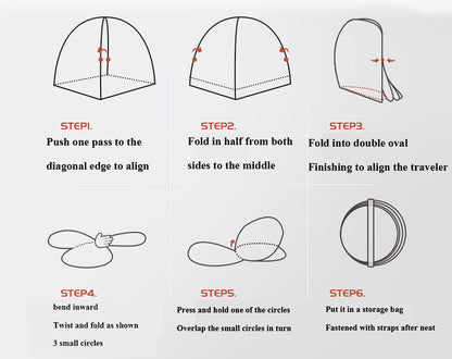 Collapsible Mosquito Net Bed Canopy