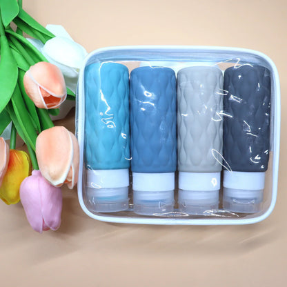 Compact Travel Toiletry Kit & Refill Sprays