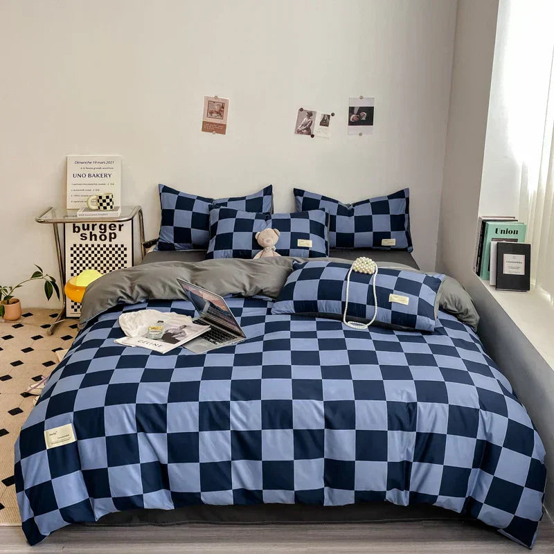 Cozy Full Bed Sheet Set with Pillow Covers - Luxicro