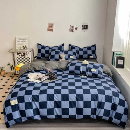 Cozy Full Bed Sheet Set with Pillow Covers - Luxicro