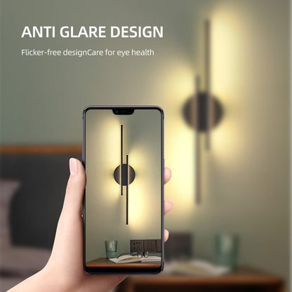 Bright Adjustable LED Wall Light with Soft Shade