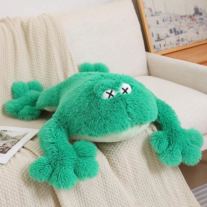 Big Soft Plush Green Frog Toy
