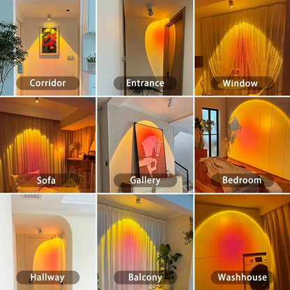 Warm LED Ambient Wall Light