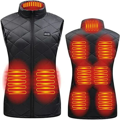 Cozy Ladies' Electric Vest with USB Charging
