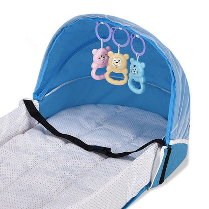 Compact Foldable Baby Crib Backpack Carrier