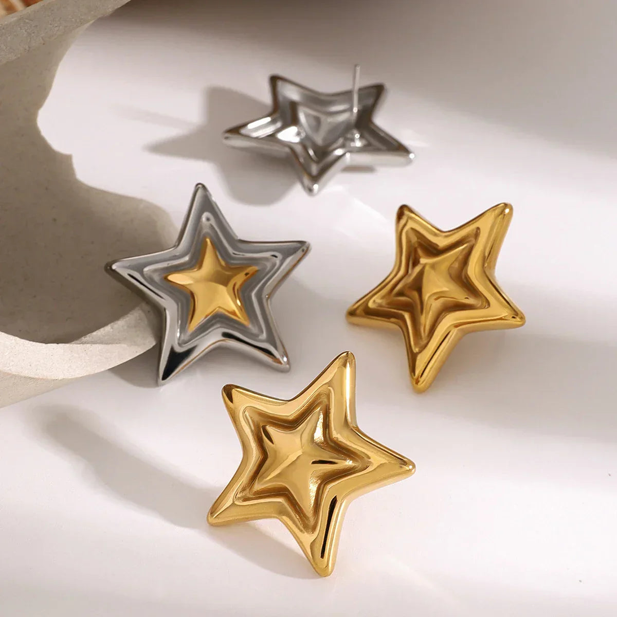 Trendy Celebrity Inspired Stud Earrings