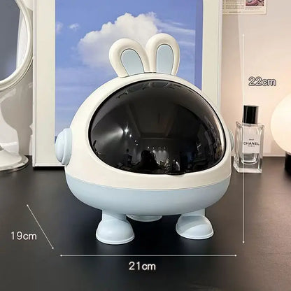 Cute Small Bunny Office Waste Basket