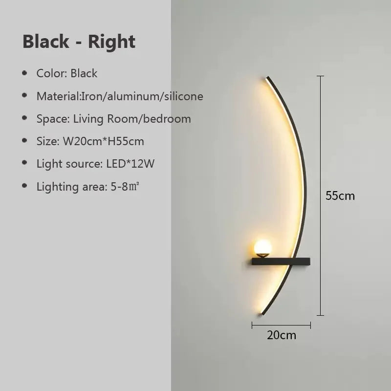 Luxury Gold Accent Wall Lamp