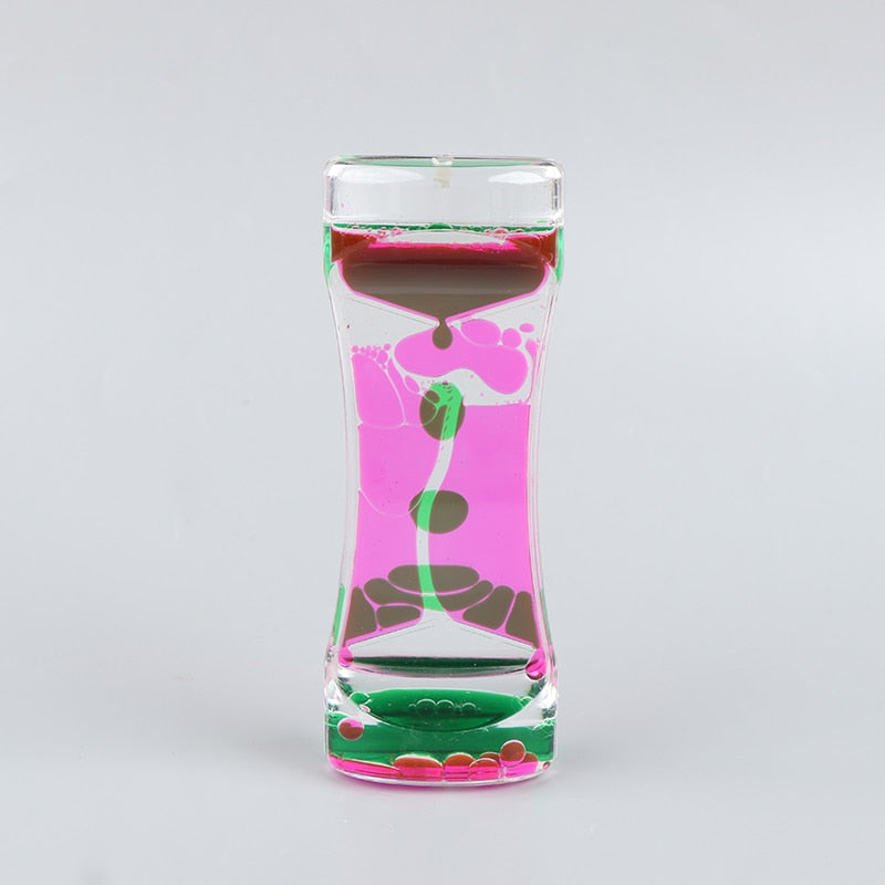 Calming Ocean Wave Hourglass Decor