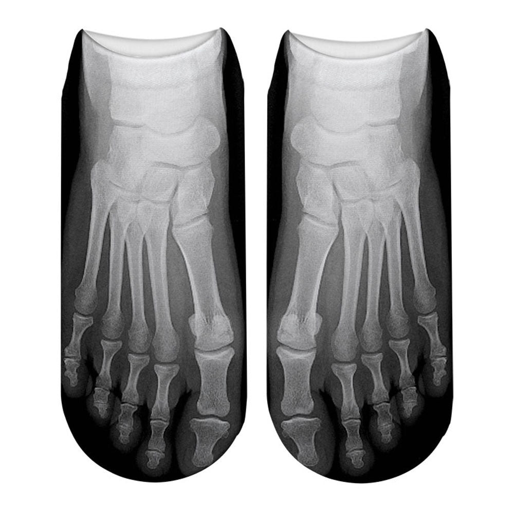 Fun Quirky 3D Ankle Socks - Luxicro