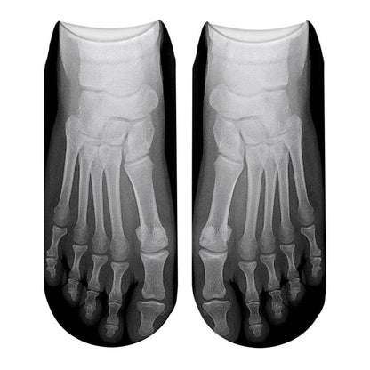 Fun Quirky 3D Ankle Socks - Luxicro