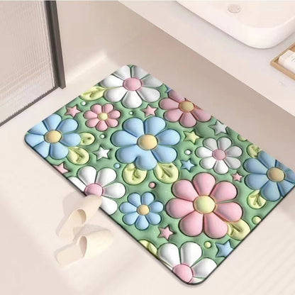 Soft Non Slip Quick Dry Bathroom Mat - Luxicro