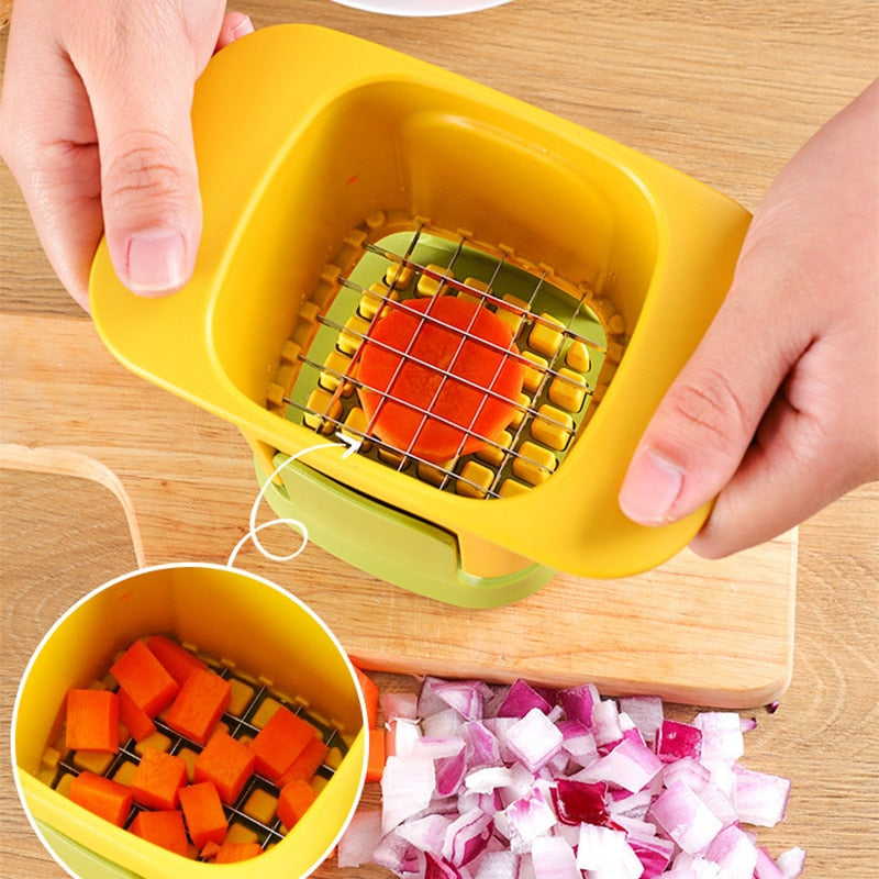 Quick Vegetable Knife Chopping Aid