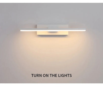 Adjustable Modern LED Wall Light with Wide Swivel