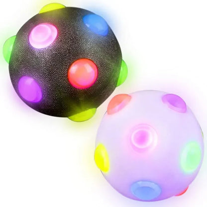 Colorful Interactive Glow Dog Ball Toy