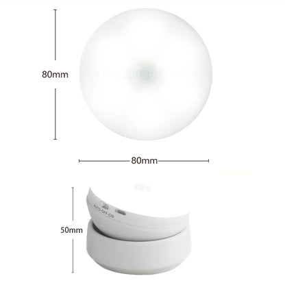 Bright LED Motion Night Light with Rotating Head