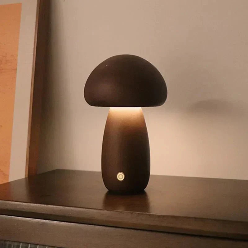 Nature Inspired Mushroom Table Lamp